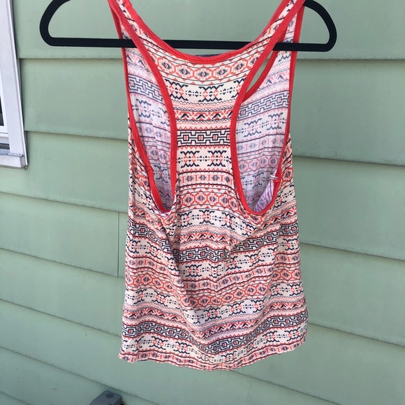 Orange Aztec tank - Picture 3 of 5